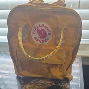 Fjallraven Kanken Backpack in Yellow